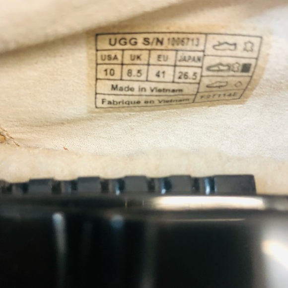 UGG Australia 1006713 Rhinestones Bow GREY Flats - Picture 4 of 4